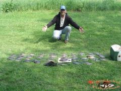 48 Bluegills 5/24/2009 my 63rd Bday and my buddy Mike Corder took me to Papendick lake we didn't sort much, kept 48 avg about 10.5".