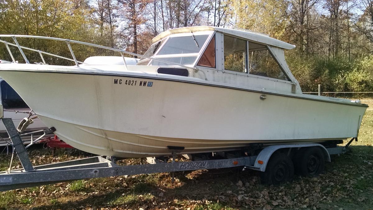 for sale 1976 seaport 24' hardtop fishing boat - boats