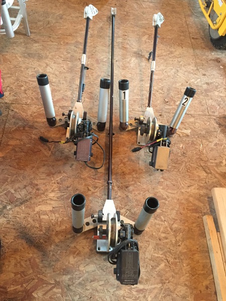 Vector PDS / Heavy Metal Electric Downriggers (x3) - Classifieds