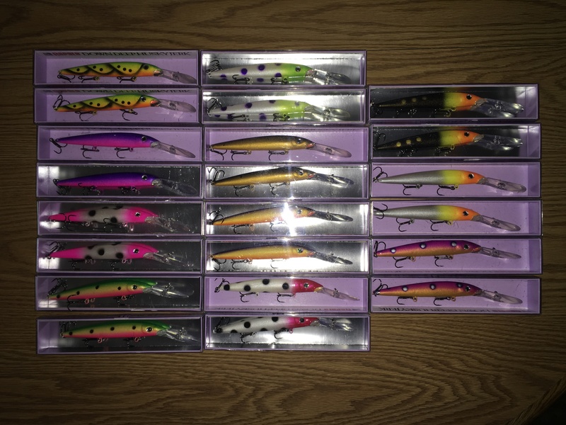 Lot of 22 custom painted Rapala deep husky jerks, dhj12s - Classifieds -  Buy, Sell, Trade or Rent - Great Lakes Fisherman - Trout, Salmon & Walleye  Fishing Forum