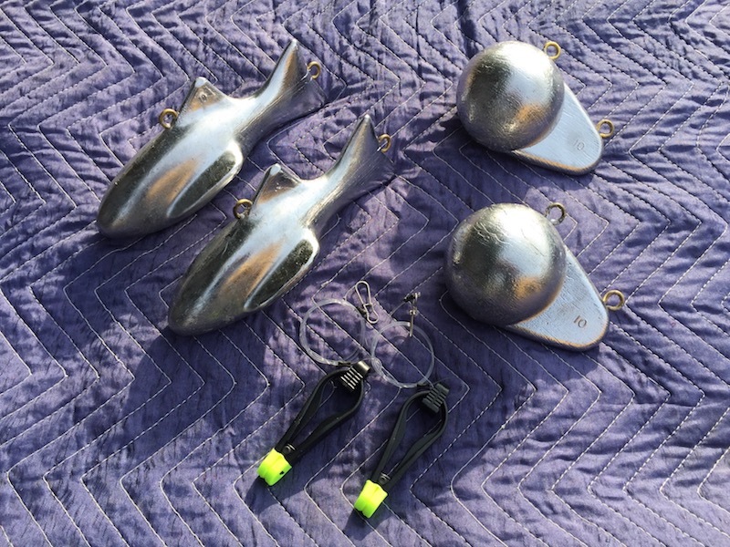 Downrigger Weights Fish and Cannonball Style 10lbs - Classifieds