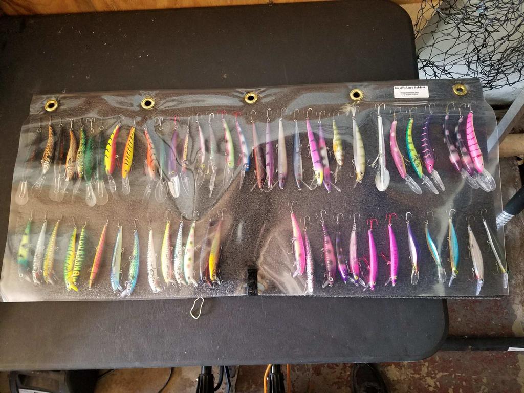 BIG AL'S LURE HOLDERS FOR SALE AT FAT NANCYS PULASKI NY, CHARTER CAPTAIN'S  FAVORITE - Classifieds - Buy, Sell, Trade or Rent - Great Lakes Fisherman -  Trout, Salmon & Walleye Fishing