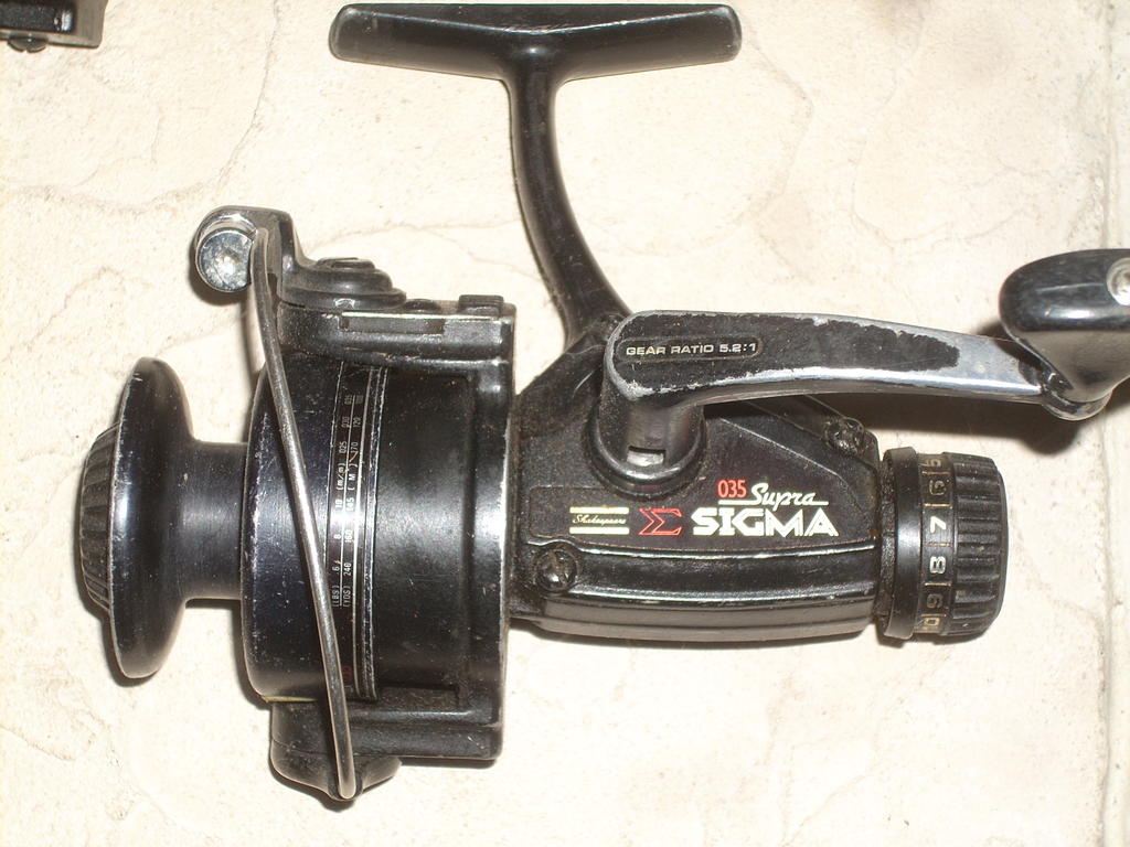 5 Vintage Shakespeare Sigma 035 reels (Supra, Pro, and Graphite models) -  Classifieds - Buy, Sell, Trade or Rent - Great Lakes Fisherman - Trout,  Salmon & Walleye Fishing Forum