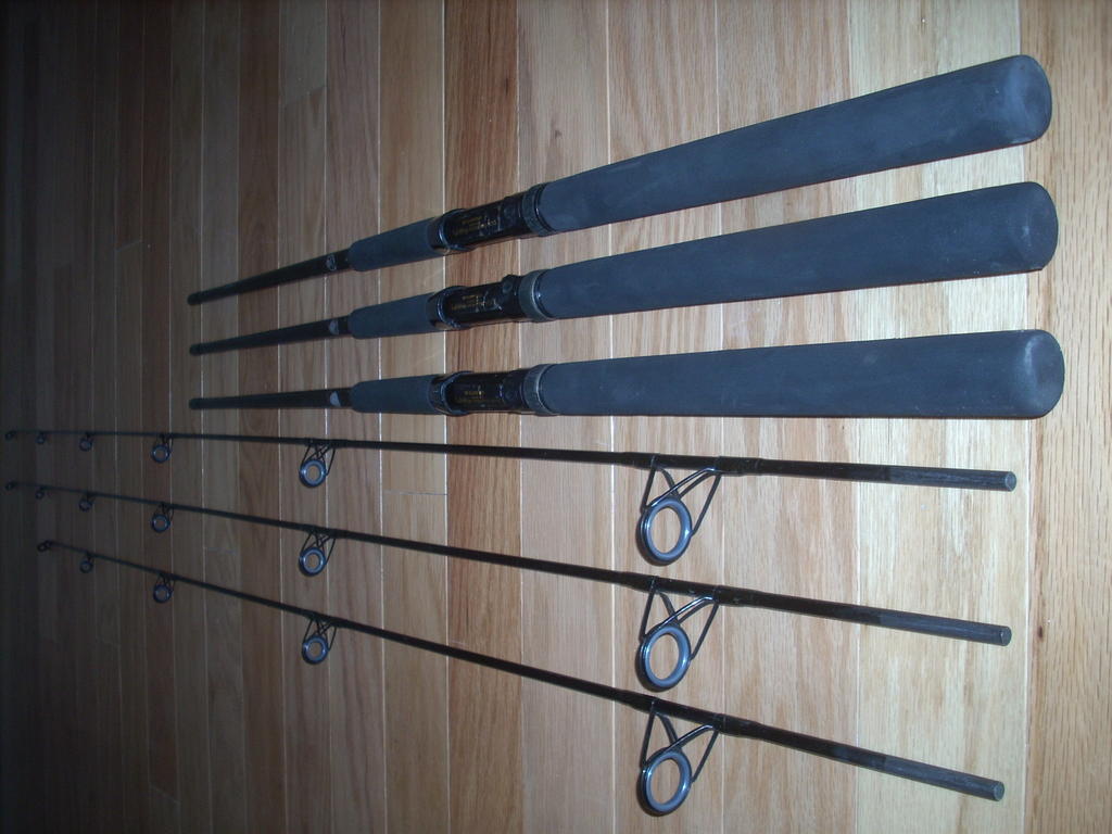 3 vintage 7' Shimano Bull Whip spinning rods & 3 matching Shimano AX300Q  reels - Classifieds - Buy, Sell, Trade or Rent - Great Lakes Fisherman -  Trout, Salmon & Walleye Fishing