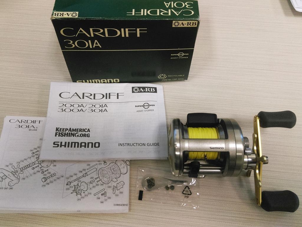 Casting Reel - Shimano Cardiff 301A Left Hand Retrieve - Classifieds - Buy,  Sell, Trade or Rent - Great Lakes Fisherman - Trout, Salmon & Walleye  Fishing Forum
