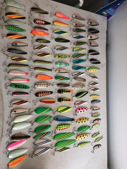 Salmon Spoons & Walleye Lures - Classifieds - Buy, Sell, Trade or Rent -  Great Lakes Fisherman - Trout, Salmon & Walleye Fishing Forum
